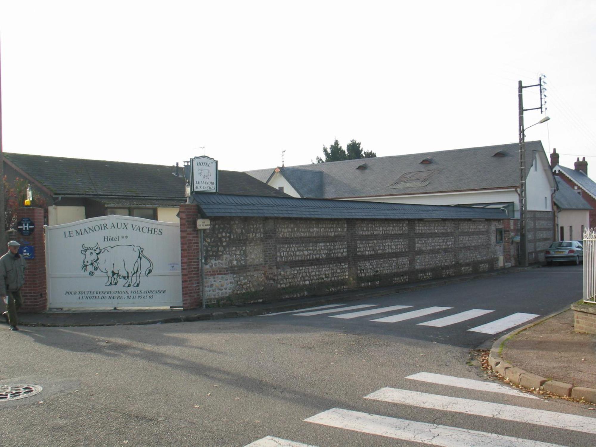 Hotel Le Manoir Aux Vaches Yvetot Bagian luar foto